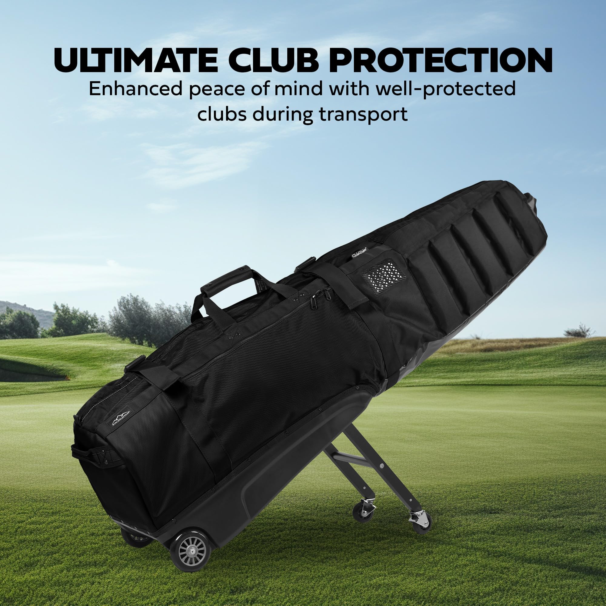 SUNMOUNTAIN × MBE ClubGlider ゴルフバッグキャリー ClubGlider Pro Travel Bag – Sun Mountain Sports